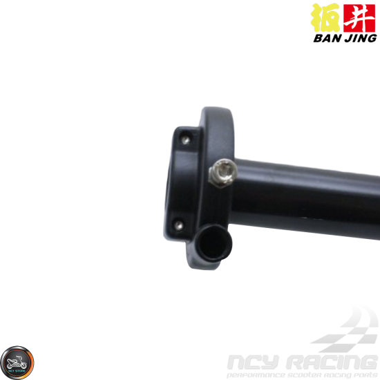 Ban Jing Throttle 7/8in Cam Type Black (GY6, Ruckus, Universal)