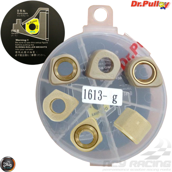 Dr. Pulley Variator Sliding Weight Set 16x13 (DIO, GET, QMB)