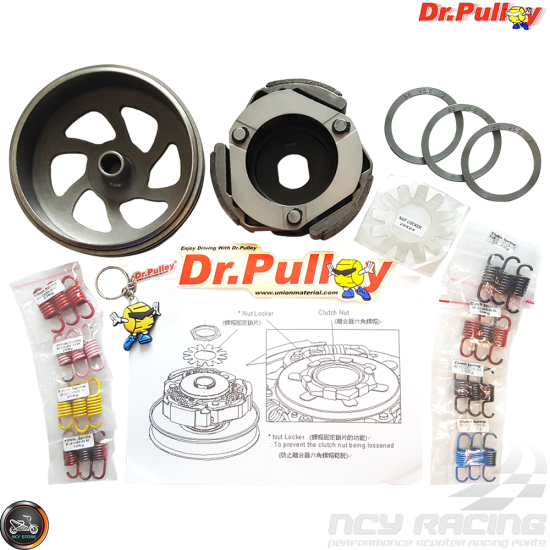 Dr. Pulley Clutch 60° HiT Racing Tune Bell Set (GY6, PCX)