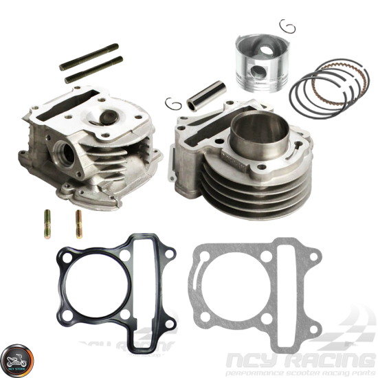 G- Cylinder 47mm 72cc 2V Cast Big Bore Kit Duo Combo (139QMB)