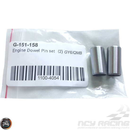 G- Dowel Pin 10x20mm Set (QMB, GY6, Universal)