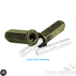 G- Exhaust Nut Acorn M6x30mm Set (QMB, GY6)