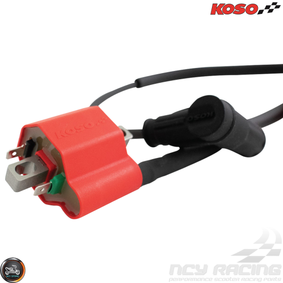 Koso Ignition Coil High-Performance +Cap (Grom, Monkey 125)