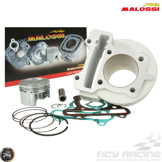 Malossi Cylinder 52mm 88cc Big Bore Kit w/Cast Piston (139QMB)