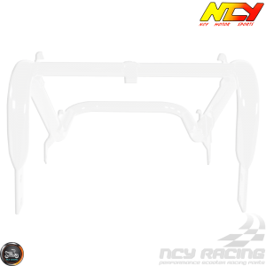 NCY Seat Frame Lowered Gloss White (Honda Ruckus)