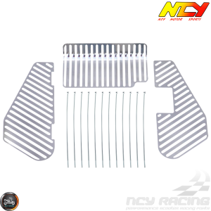 NCY Luggage Rack Steel Chrome (Honda Ruckus)
