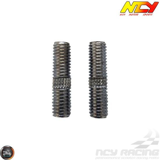 NCY Exhaust Stud M8x30mm w/Nut Set (GY6)