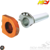 NCY Throttle 7/8in Cam Type Orange (Yamaha Zuma 50)