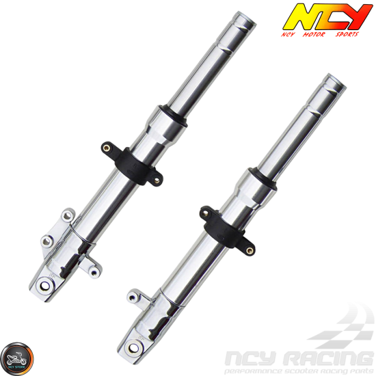 NCY Front Fork Chrome Set Disc Type (GY6)