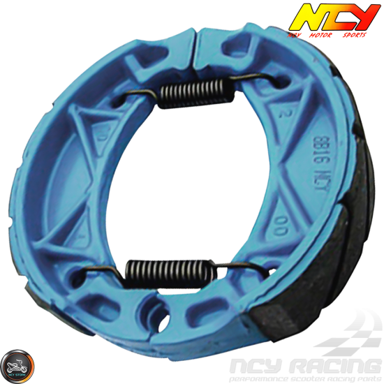NCY Brake Shoes Blue (139QMB, Minarelli)