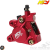 NCY Brake Caliper 2-Piston Forged Red (Buddy, JOG, Zuma 50)