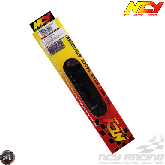 NCY Shock 219mm Adjustable Low-Down Black (GY6, Ruckus, Universal)