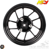 NCY Rim Front 10in Black 10-Spokes (Honda Ruckus)