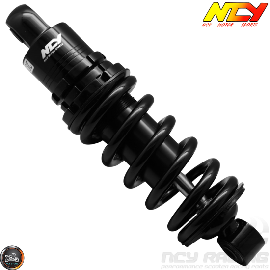 NCY Shock 240mm Adjustable Performance Black (Honda Grom) 