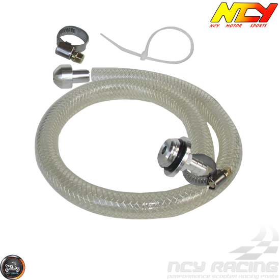 NCY Oil Decompression Tube 17mm Kit (QMB, GY6, Universal)