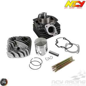 NCY Cylinder 50mm 81cc Big Bore Kit w/Alumin Piston (Honda Dio)