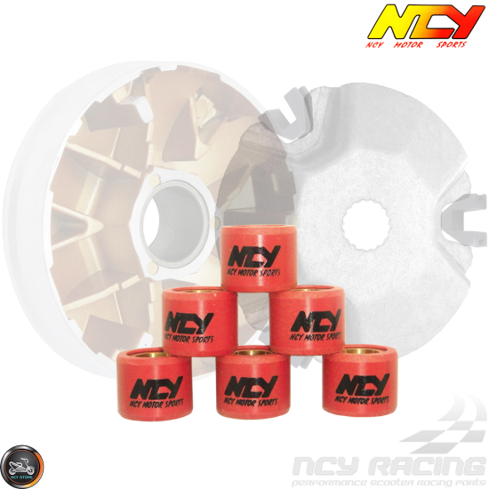 NCY Variator Roller Weight Set 16x13 (DIO, GET, QMB)