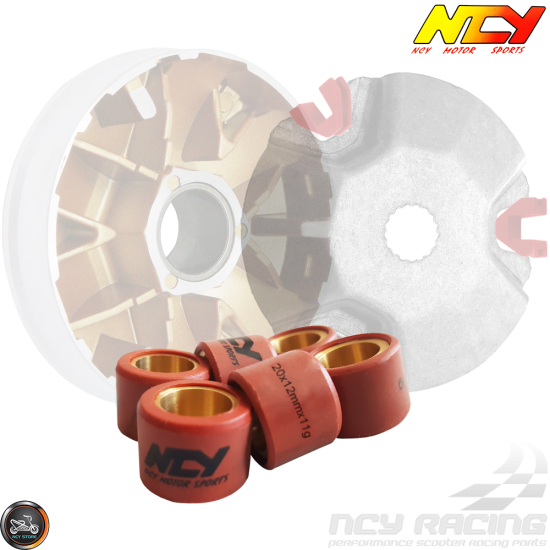 NCY Variator Roller Weight Set 20x12 (Vino, Zuma 125)
