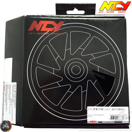 NCY Clutch Bell 10-Spokes PTFE Coated Racing Star (GY6, PCX)