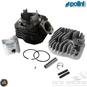 Polini Cylinder 47mm 72cc Contessa Big Bore Kit w/Alumin Piston (Honda Dio)