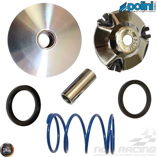 Polini Variator w/Comp Spring Kit (Aprilia, Vespa 50)