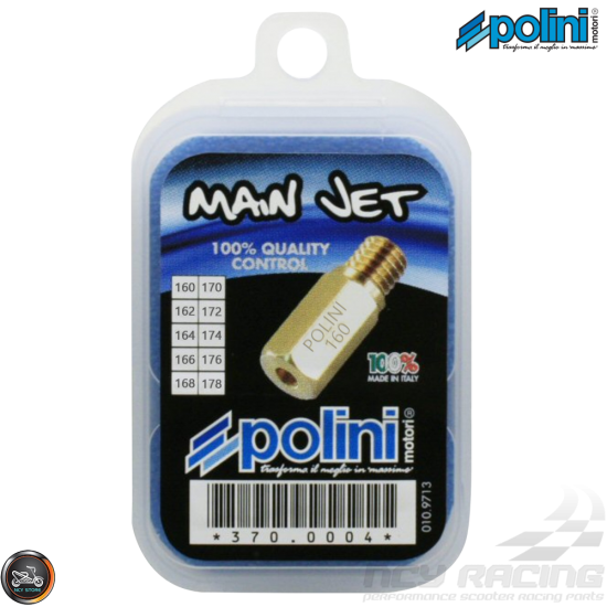 Polini PWK Main Jet 160-178 10-Pcs Kit