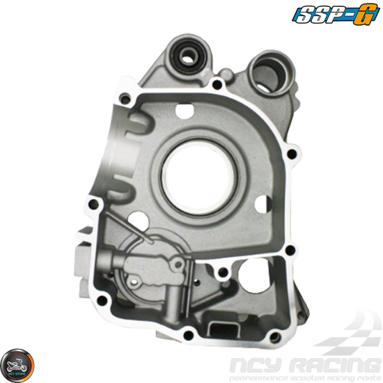 SSP-G Crankcase 65mm Bore Rt-Side w/Oil Cooler Kit Fit 57mm (GY6)