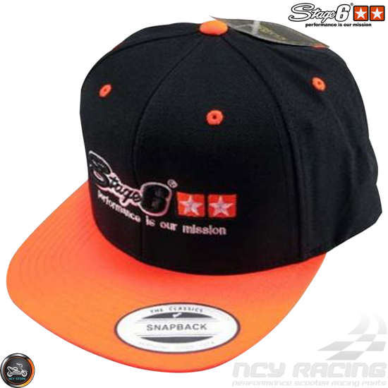 Stage6 Baseball Cap Snapback Black/Orange