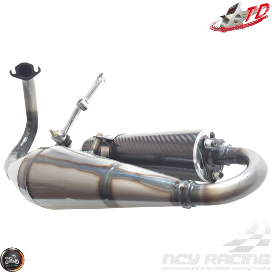 Taida Exhaust Carbon Fiber Pipe (Honda Dio)
