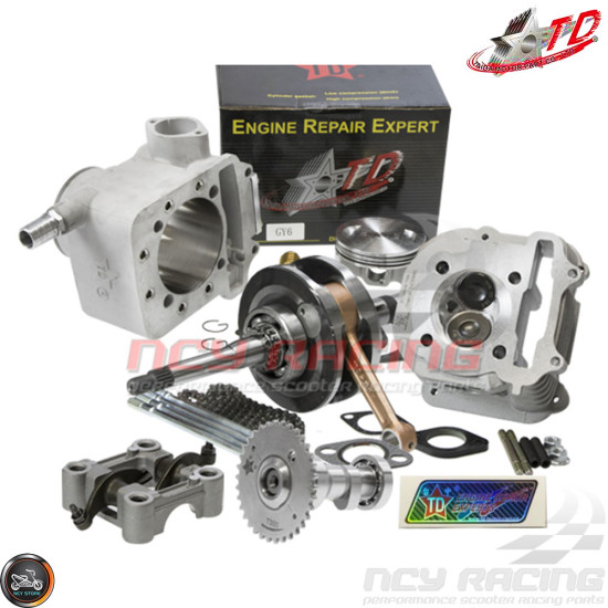 Taida Big Bore Combo 67mm 232cc LCC 2V w/Forged Piston Fit 57mm (GY6)