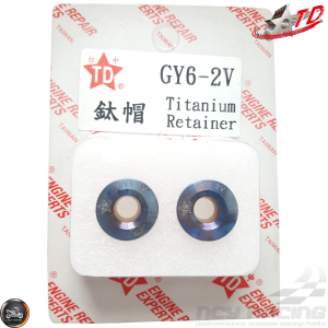 Taida Valve Spring Retainers Titanium 2V (139QMB, GY6)