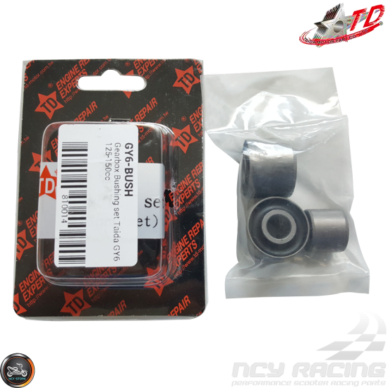 Taida Crankcase Bushing 3-Piece Set (139QMB, GY6)