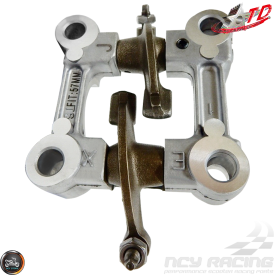 Taida Rocker Arm 2V Assembly Fit 57mm (GY6)