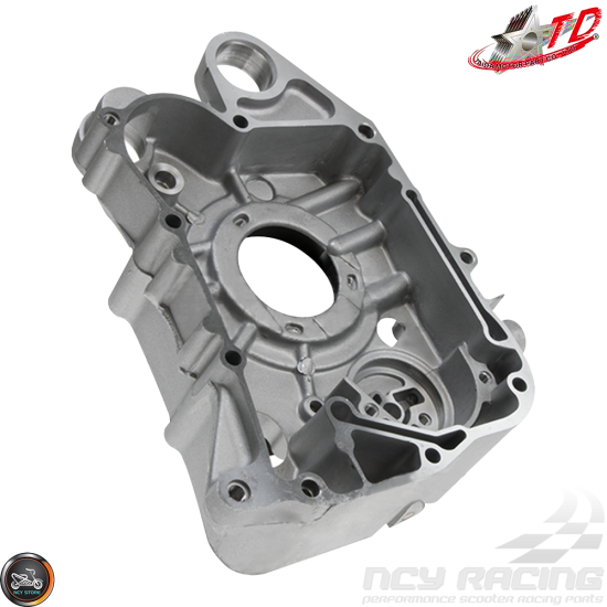 Taida Crankcase 65mm Bore Rt-Side w/Oil Cooler Ports Fit 54mm (GY6)