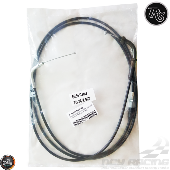 TRS Throttle Cable 76in 45° Angle (CP, PHBG, PWK)