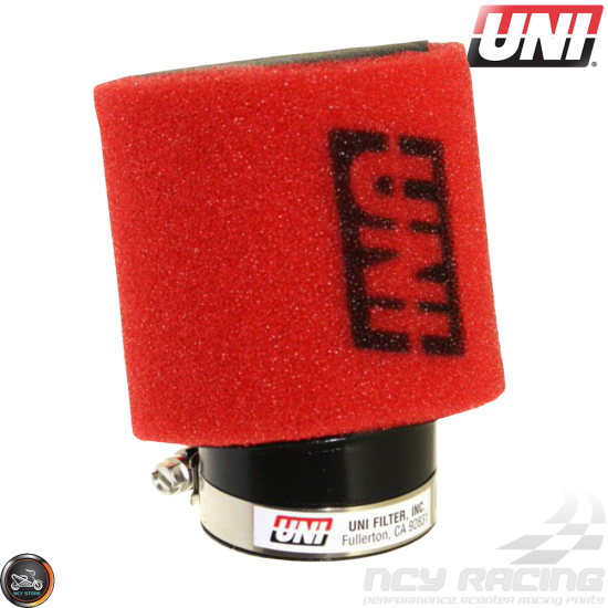 UNI Air Filter Pod 50mm 15° Angle (UP-4200AST)