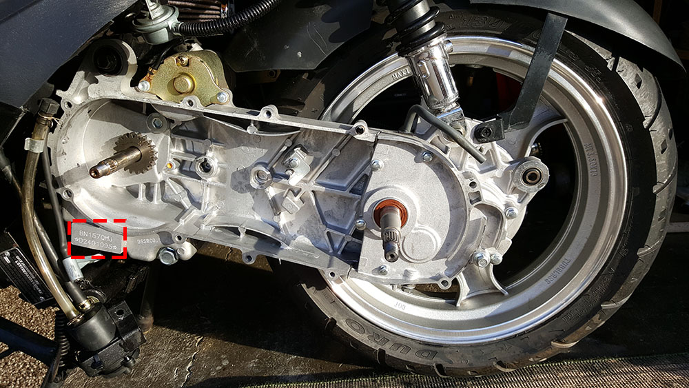 Breather Tube for Crankcase  for GY6 150cc Scooters